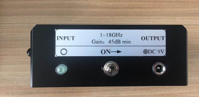 向某EMC實驗室交付EMI預(yù)放和天線